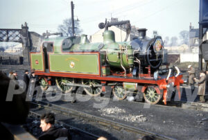 Thundersley, RCTS railtour, Shoeburyness 1956