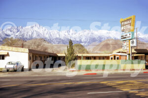 Trails Motel, Lone Pine California 1972