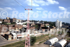 View from Sky Cruise ride, Quincy, Illinois 1969