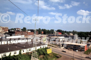 View from Sky Cruise ride, Quincy, Illinois 1969