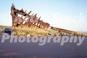 Wreck of the Peter Iredale, Fort Stevens, Oregon 1984